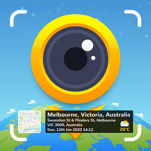 GPS Map Camera v1.6.42 MOD APK (Premium Unlocked) Download