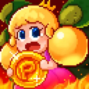 Coin Princess : Tap Retro RPG v1.0.1 MOD APK (Unlimited Coins, Gems) Download