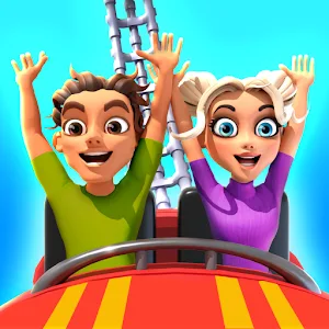 Roller Coaster Life Theme Park v3.0.1 MOD APK (Unlimited Money, Keys, Resources) Download