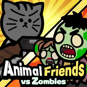 Animal Friends vs Zombies v1.2.15 MOD APK (Menu, Damage, Attack Speed, Gold, Gem) Download