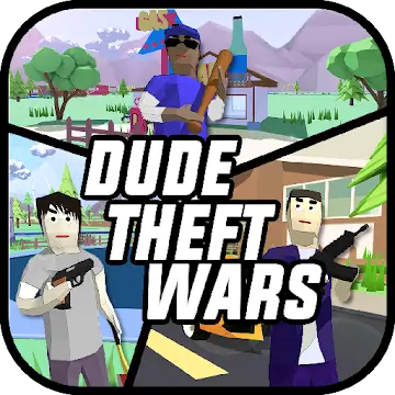 Dude Theft Wars MOD APK v0.9.0.9e2 (Menu, God Mode, Unlimited Money, Ammo) Download