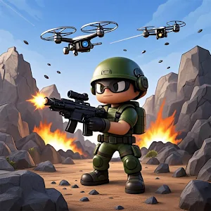 PeakMan v1.0.0 MOD APK (Menu, High Damage, Bullet Speed) Download