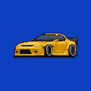 Pixel Car Racer v1.2.5 MOD APK (Unlimited Money) Download