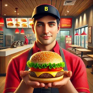 Burger Simulator! v15.0.0 MOD APK (Menu, Unlimited Money, Energy, ADs Removed) Download