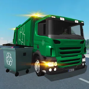 Trash Truck Simulator v1.7 MOD APK (Free Purchase) Download