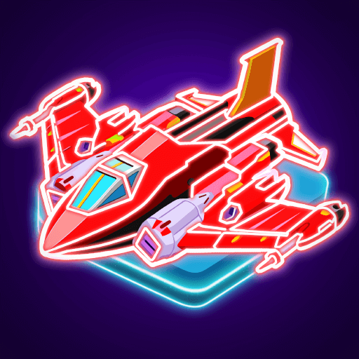 Merge Planes Neon Game Idle v1.0.31 MOD APK (Free Shopping) Download