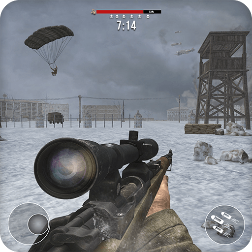 World War 2 Winter Heroes v1.3.7 MOD APK (Dumb Enemy, God Mode) Download
