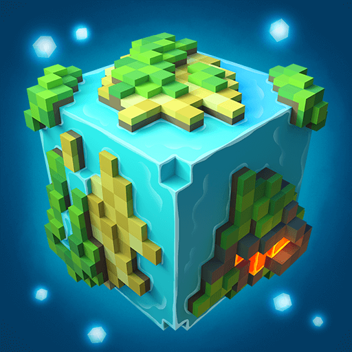 Planet of Cubes Craft Survival v3.0.1 MOD APK (No ADS) Download