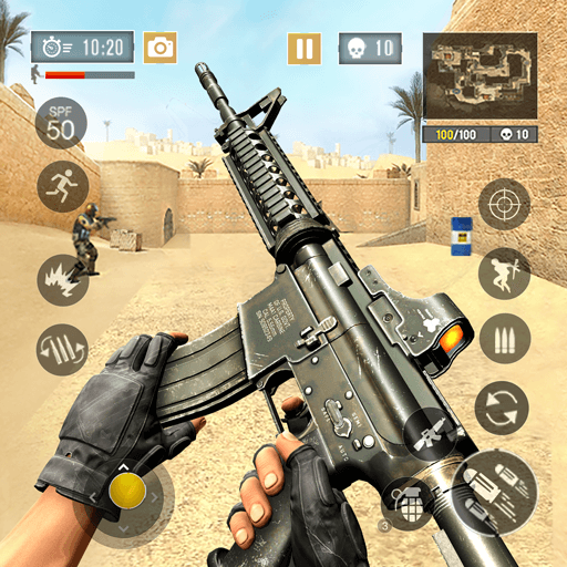 FPS Commando Shooting v13.3.6 MOD APK (One Hit/God Mode/Unlimited Money) Download