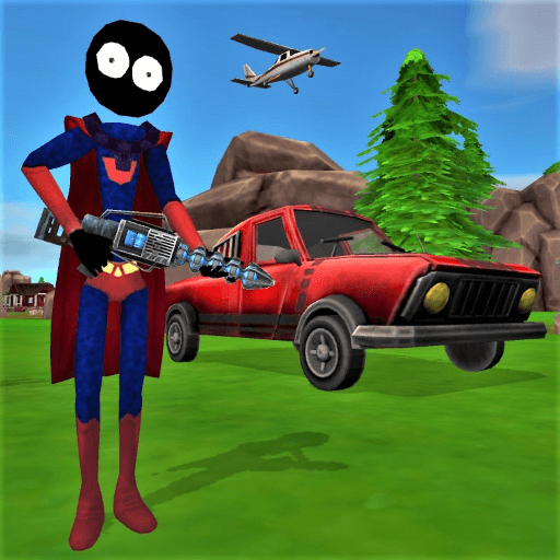 Stickman Superhero v2.1.1 MOD APK (Unlocked All Items) Download