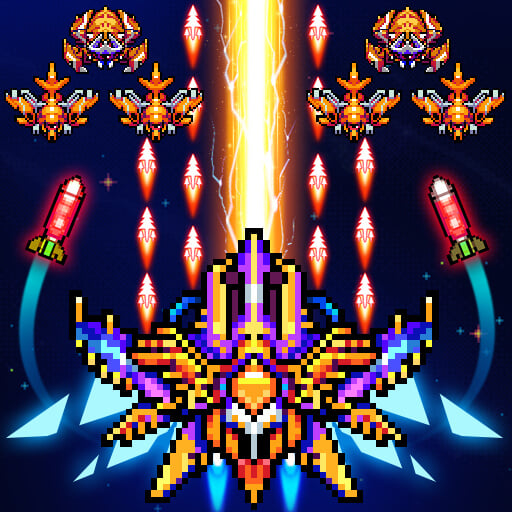 Galaxy Force: Falcon Squad v100.42 MOD APK (Unlimited Money) Download