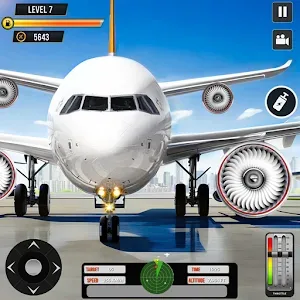 Pilot Flight Simulator Offline v4.3 MOD APK (Unlimited Coins) Download