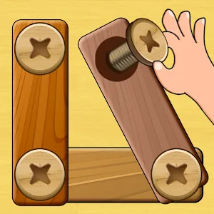 Wood Nuts & Bolts Puzzle v11.0 MOD APK (Unlimited Money) Download