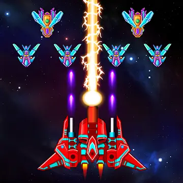 Galaxy Attack: Alien Shooter v65.3 MOD APK (Unlimited Money, Mega Menu) Download